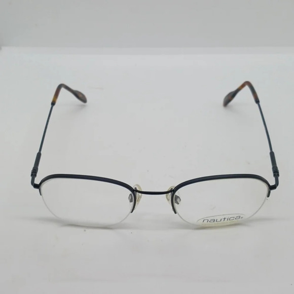 NWT UNISEX NAUTICA EYEGLASS FRAMES J34 BLACK BROWN - Picture 3 of 4
